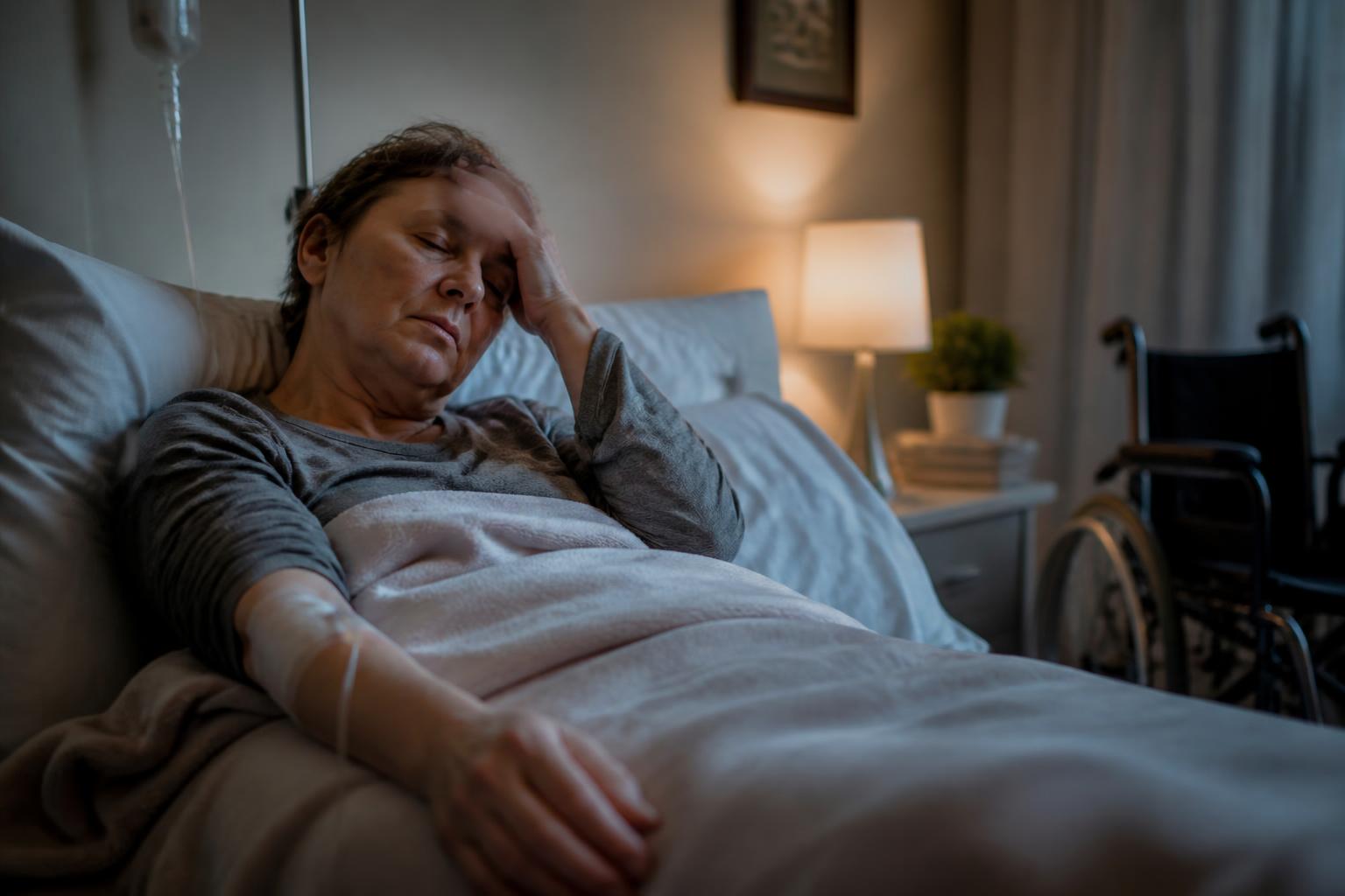 analyse des effets des symptômes du glioblastome de grade 4 en phase terminale sur la qualité de vie des patients, et des stratégies pour améliorer leur bien-être.