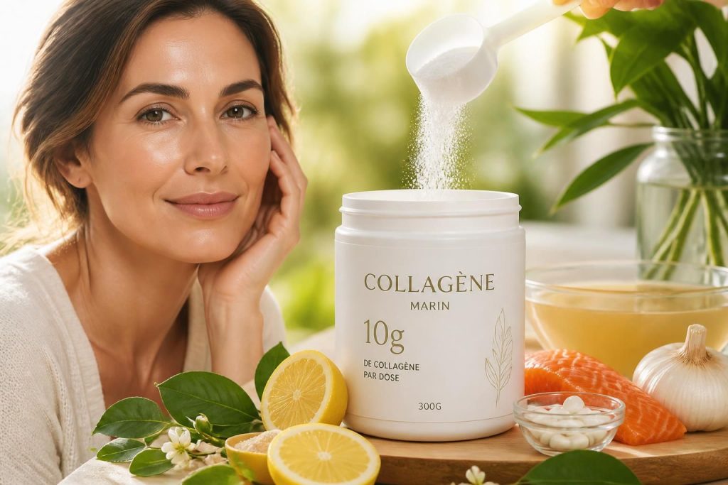 découvrez comment 10g de collagène par jour peuvent aider à ralentir le vieillissement et améliorer la santé de la peau grâce à un secret bien gardé.