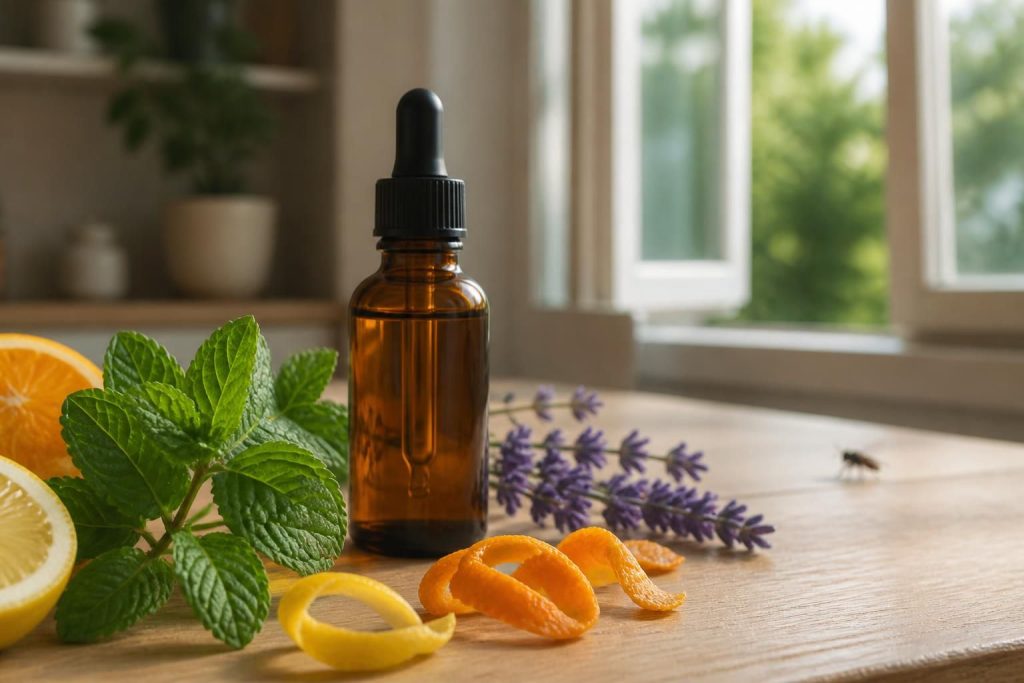 découvrez comment utiliser l'huile essentielle pour éloigner efficacement les mouches grâce à nos secrets et astuces simples et naturels.