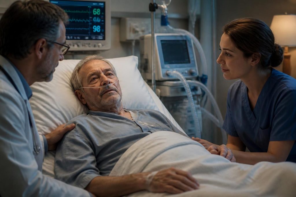 découvrez comment la présence d'eau dans les poumons influence l'espérance de vie et l'importance des soins palliatifs pour améliorer la qualité de vie des patients.