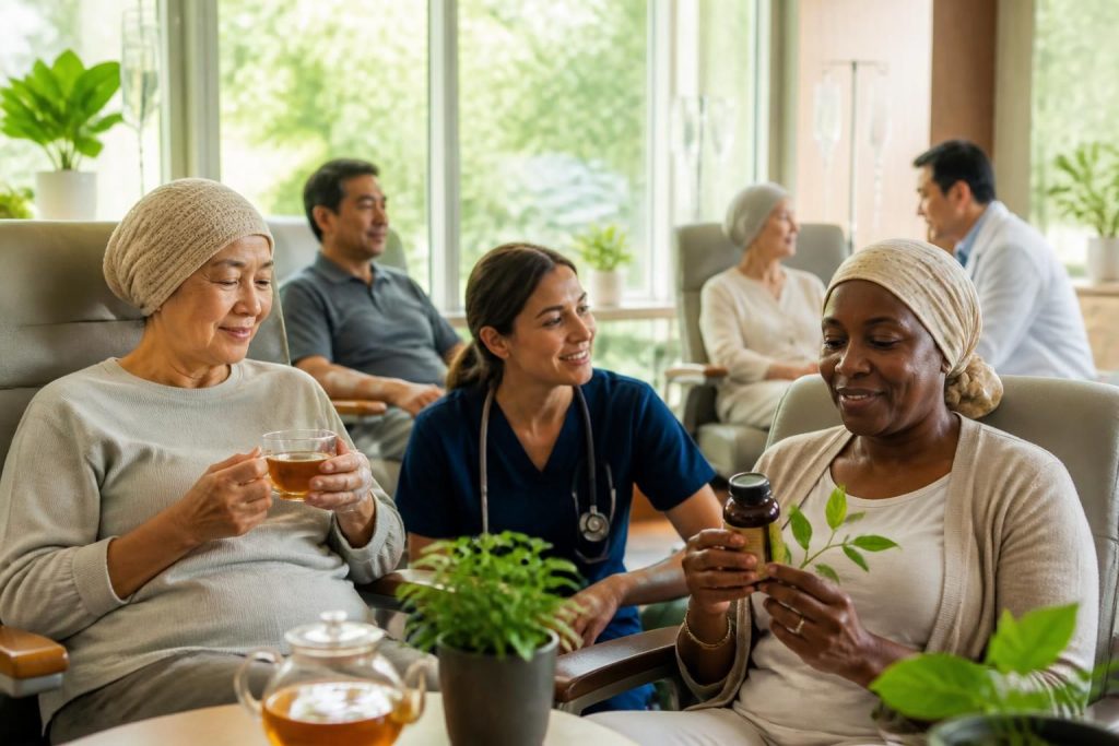 découvrez comment l'éleuthérocoque influence le bien-être des patients en traitement contre le cancer, et son impact potentiel sur leur qualité de vie.