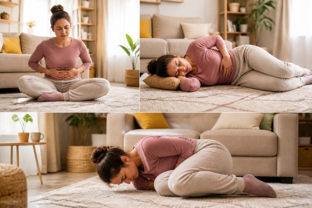 découvrez comment adopter la meilleure position pour soulager efficacement les crampes d'estomac à la maison et améliorer votre confort rapidement.